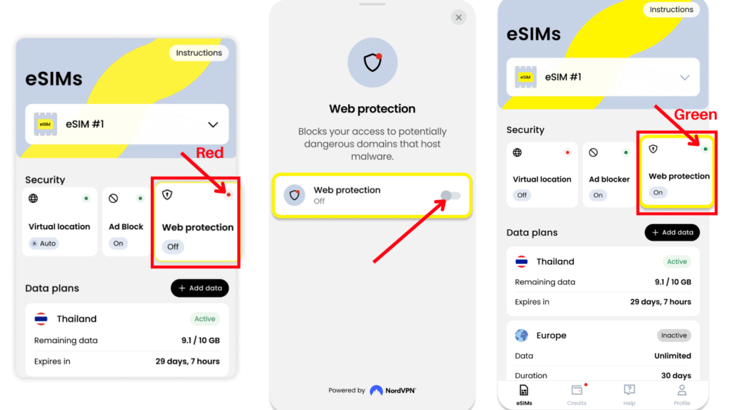 Saily eSIM Review (2026) - Best Affordable Travel eSIM Service? 7 Saily Web Tracker Set up