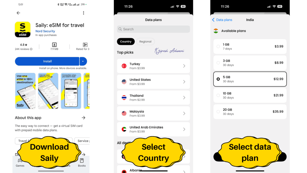 Saily eSIM Review (2026) - Best Affordable Travel eSIM Service? 8 Saily eSIM Installation