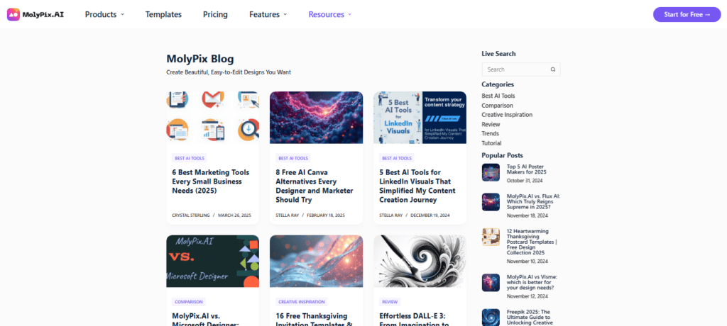 Molypix AI Review (2026) - Best AI Design Tool? 26 Molypix AI Knowledge Base