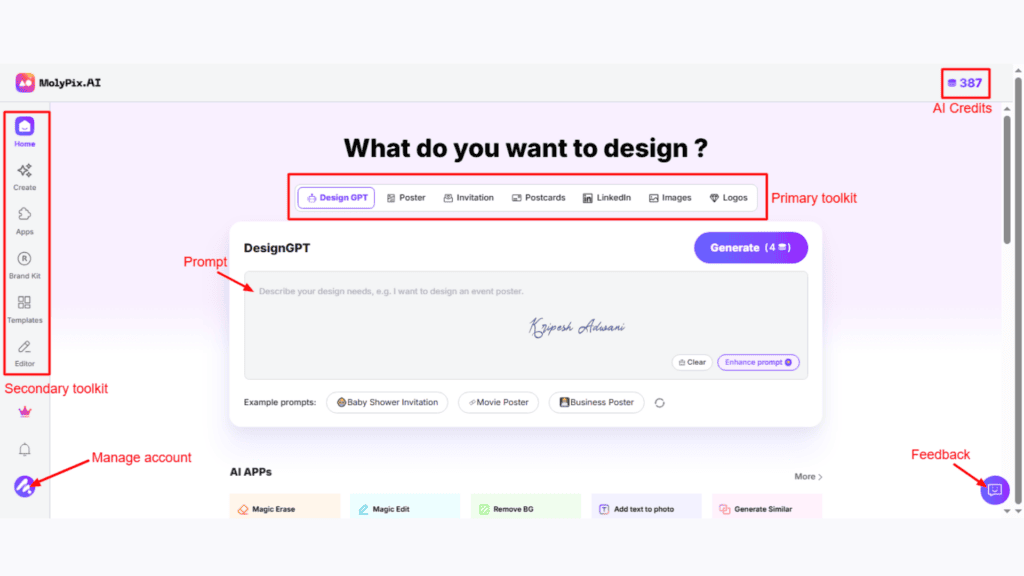 Molypix AI Review (2026) - Best AI Design Tool? 1 molypix ai review
