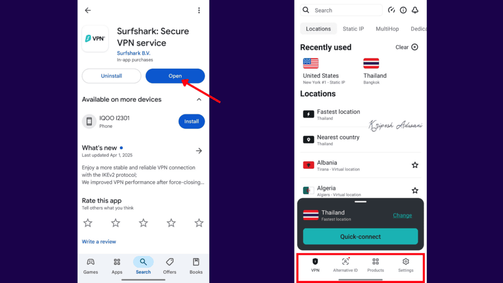 3 Best VPN for Gaming in India (2026) - Real Ping Tests 11 Step 1 Download the VPN App
