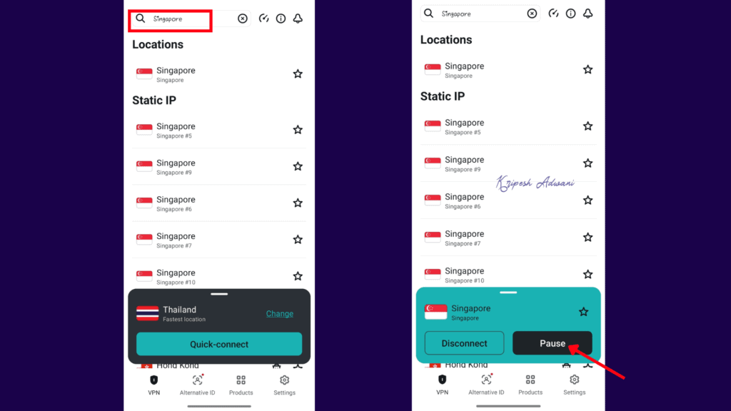 3 Best VPN for Gaming in India (2026) - Real Ping Tests 13 Step 3 Choose a Country and Connect