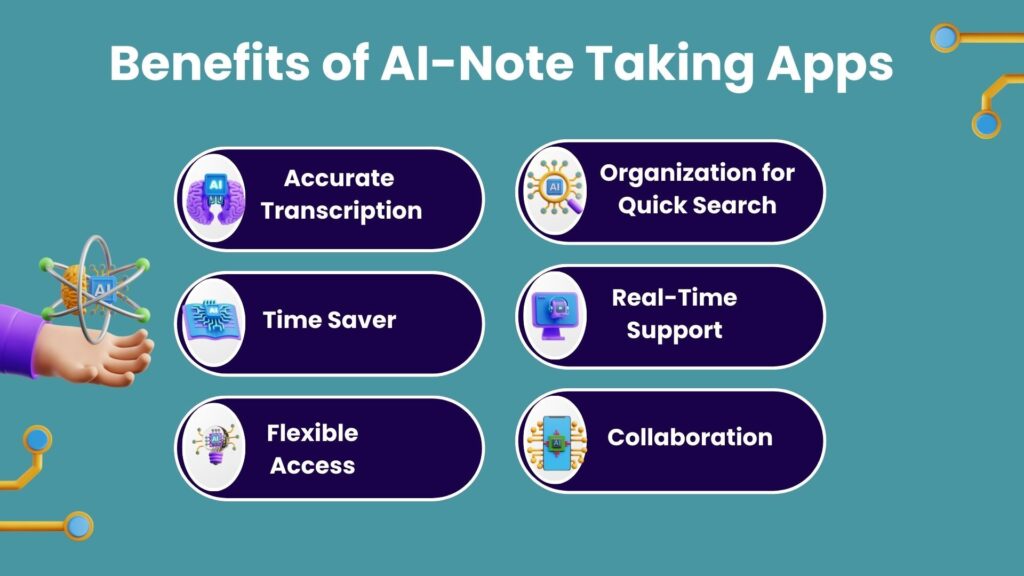 Benefits of Using AI Note Taking Apps