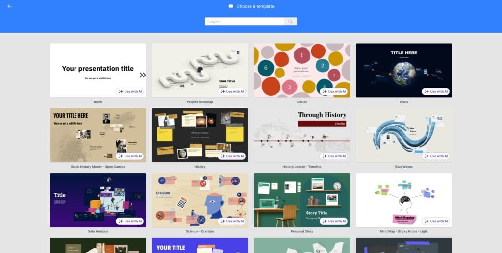 Prezi Review (2026) - Is This AI Presentation Tool Better Than PowerPoint? 6 Prezi templates