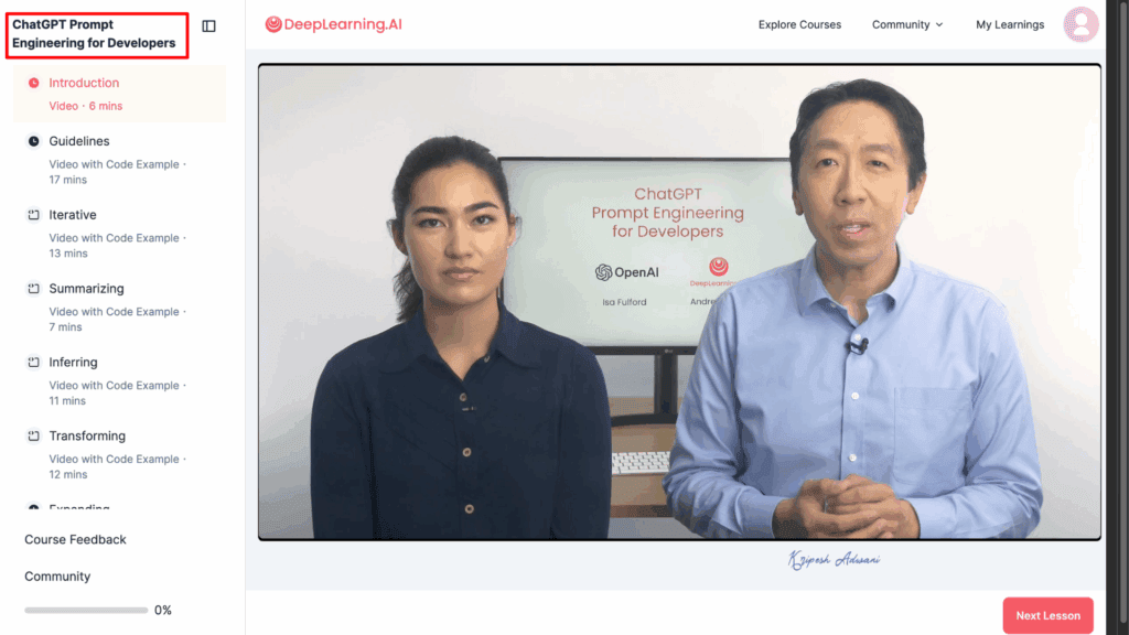 15 Best Free AI Courses for Beginners (2026) - Learn AI for Free from Google, IBM 4 ChatGPT Prompt Engineering for Developers