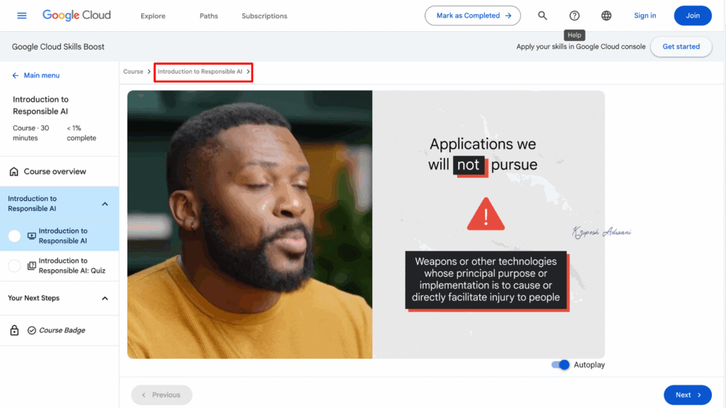 15 Best Free AI Courses for Beginners (2026) - Learn AI for Free from Google, IBM 14 Introduction to Responsible AI