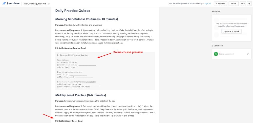 Manus AI - Online course preview