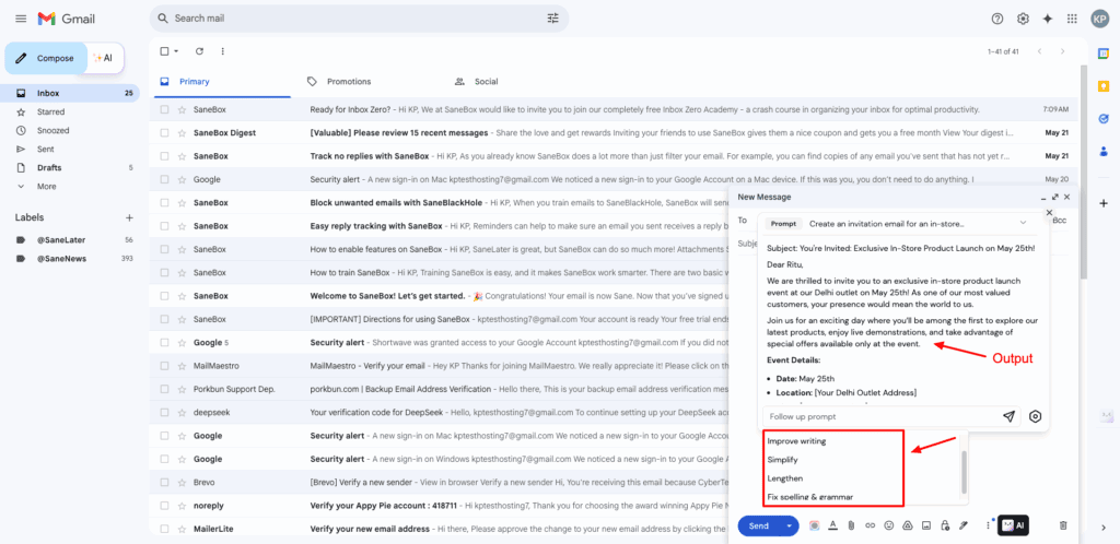 Merlin - AI email assistant