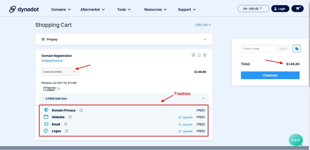 7 Best Places to Buy .AI Domains (2026): AI Domain Guide + Hidden Costs to Avoid 5 Buying AI domain from Dynadot