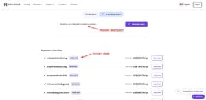 ai domain name generator and checker