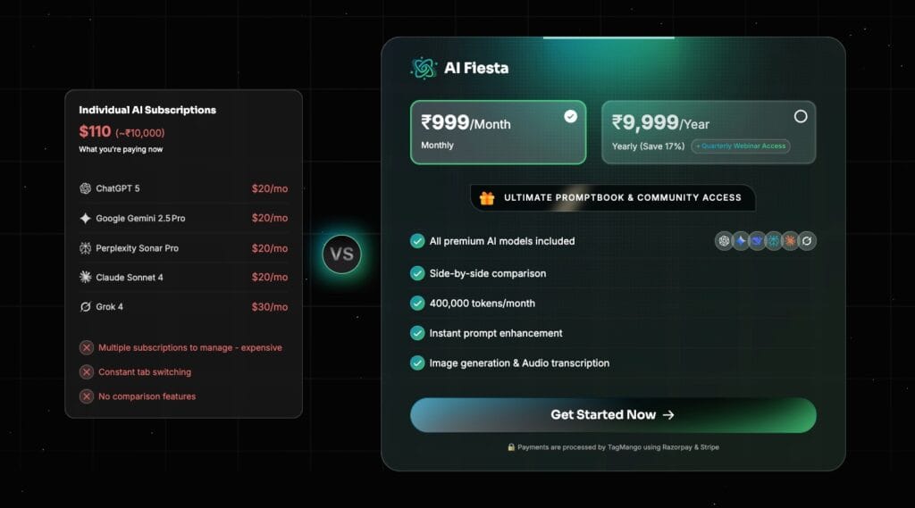 AI Fiesta - Pricing
