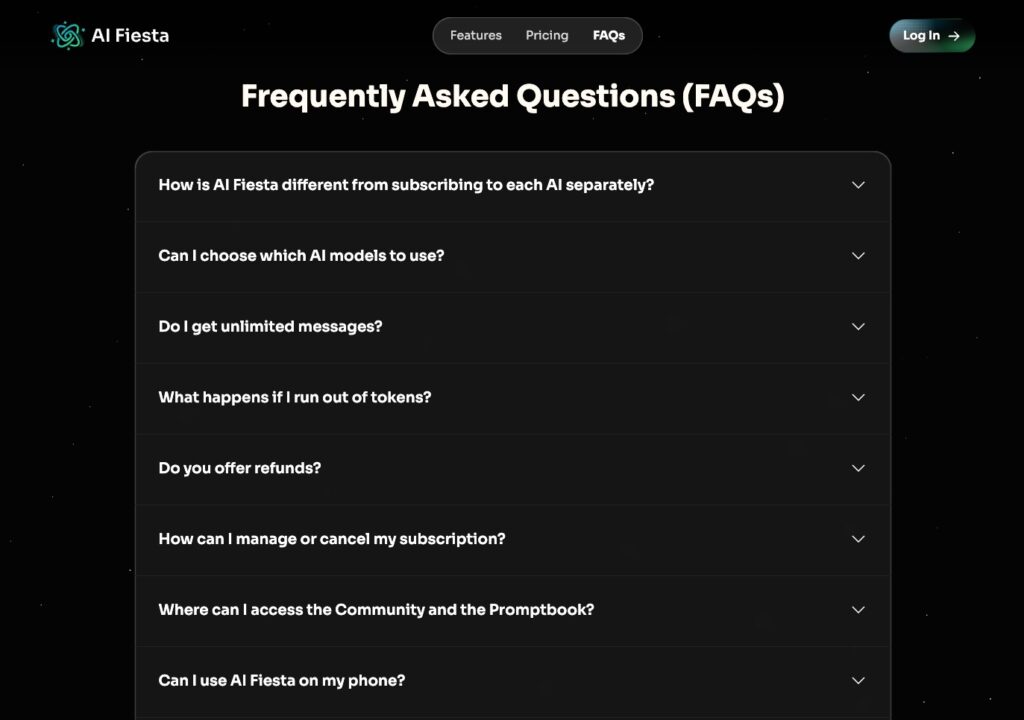 AI Fiesta - customer support