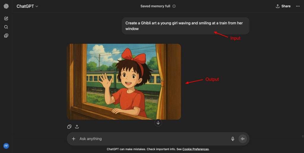 9 Best AI Chatbots in 2026 (Compared & Reviewed) 3 ChatGPT - image generation