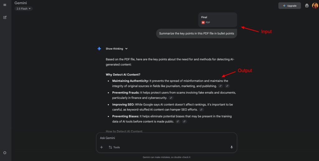 9 Best AI Chatbots in 2026 (Compared & Reviewed) 5 Gemini - content summarization