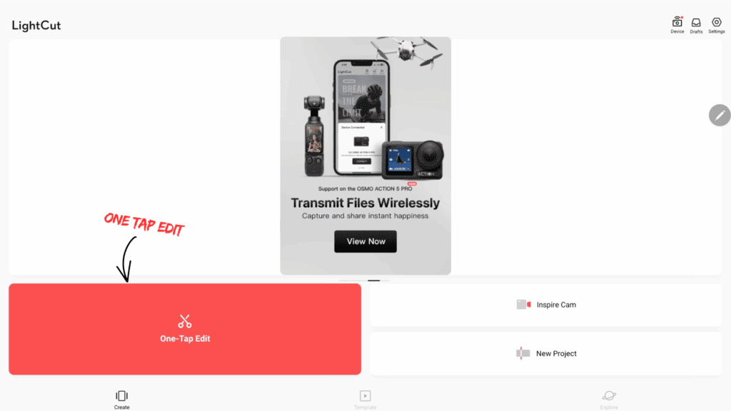 9 Best AI Tools For Video Editing (2026) - Web, Desktop & Android Apps 13 LightCut- One Tap Edit
