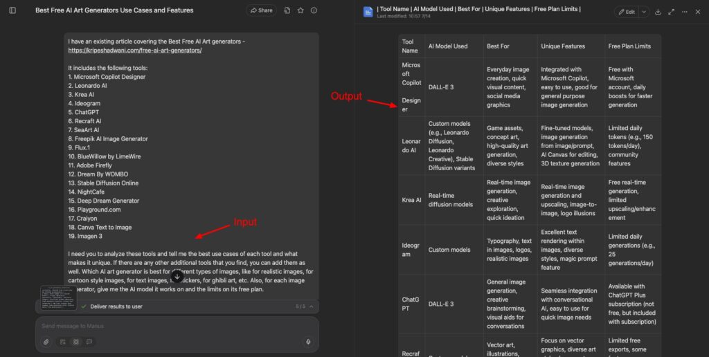 9 Best AI Chatbots in 2026 (Compared & Reviewed) 9 Manus AI - research