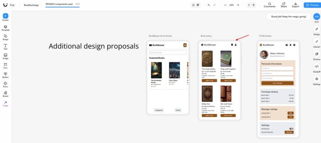 The 7 Best AI Tools for Design in 2026 (Tested & Reviewed) 10 Uizard - AI prototype design