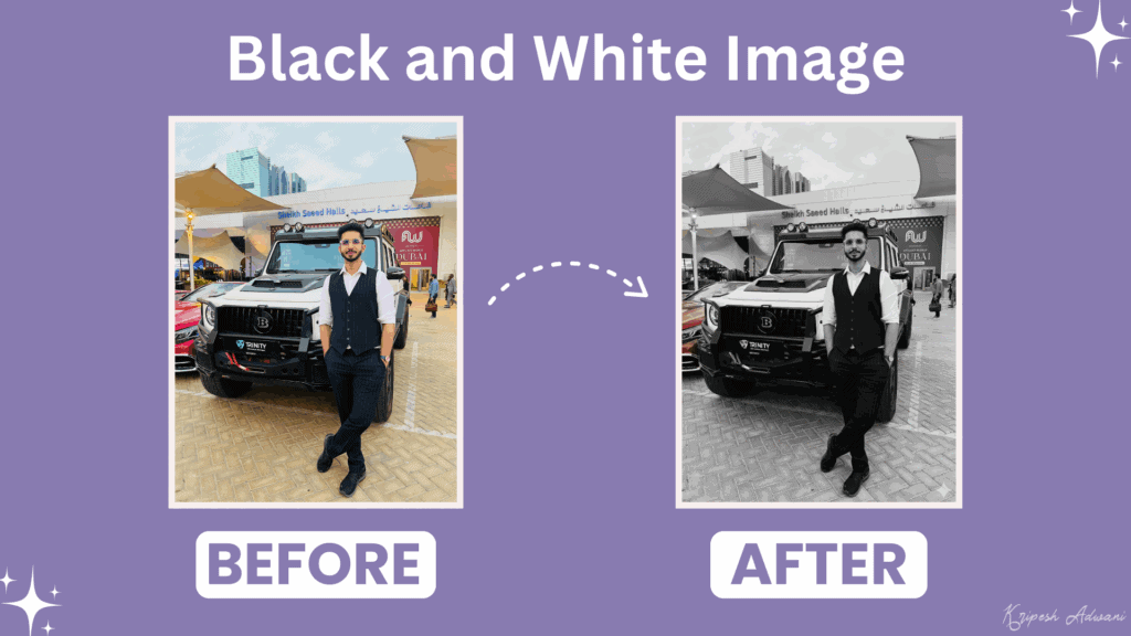 How to Use Nano Banana for Photo Editing? (21+ Prompts For You’ll Love) - Transform Instantly 15 Black and White image with Nano Banana