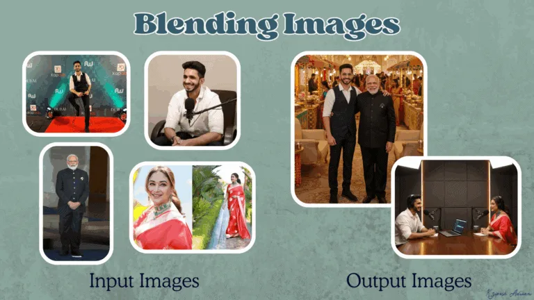 Blending images with Nano banana