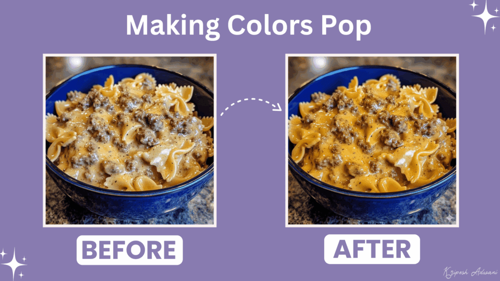How to Use Nano Banana for Photo Editing? (21+ Prompts For You’ll Love) - Transform Instantly 7 Making colors pop with Nano Banana