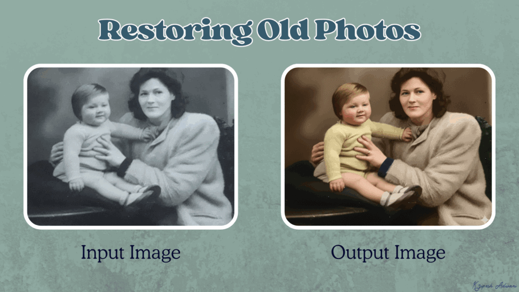 11+ CRAZY Nano Banana Use Cases That Will Absolutely Blow Your Mind (Google AI) 12 Restoring old photos with Nano Banana
