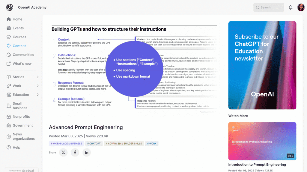 15 Best Free AI Courses for Beginners (2026) - Learn AI for Free from Google, IBM 8 Advanced-Prompt-Engineering-ai-course-for-beginners
