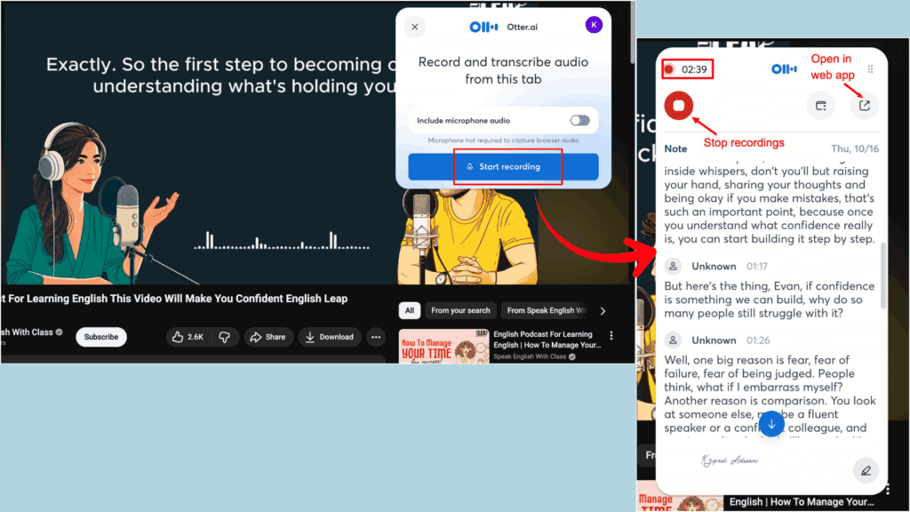 Otter AI Review 2026: Is This Meeting Assistant Worth It? (Honest Test) 11 Otter AI Chrome extension