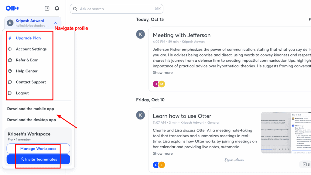 Otter AI Review 2026: Is This Meeting Assistant Worth It? (Honest Test) 4 Otter AI User Profile