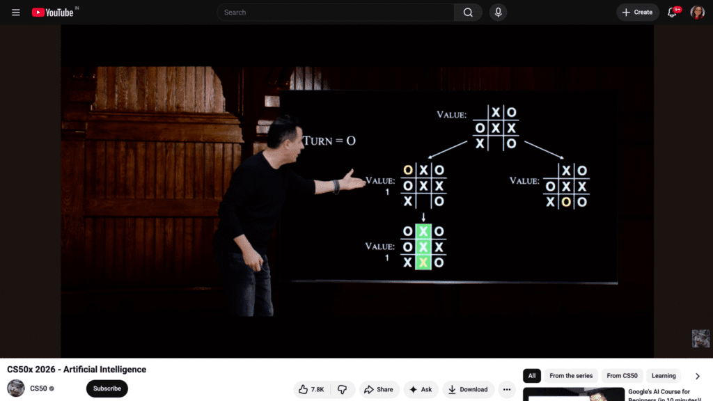 15 Best Free AI Courses for Beginners (2026) - Learn AI for Free from Google, IBM 6 cs50x-artificial-intelligence-ai-course-lessons