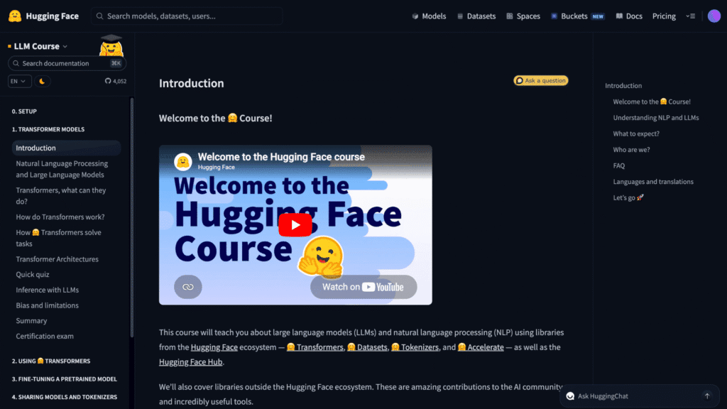 15 Best Free AI Courses for Beginners (2026) - Learn AI for Free from Google, IBM 15 hugging-face-llm-course-ai-course-for-beginners