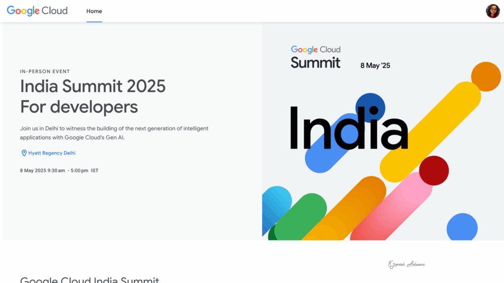 Google Cloud India Summit 2025
