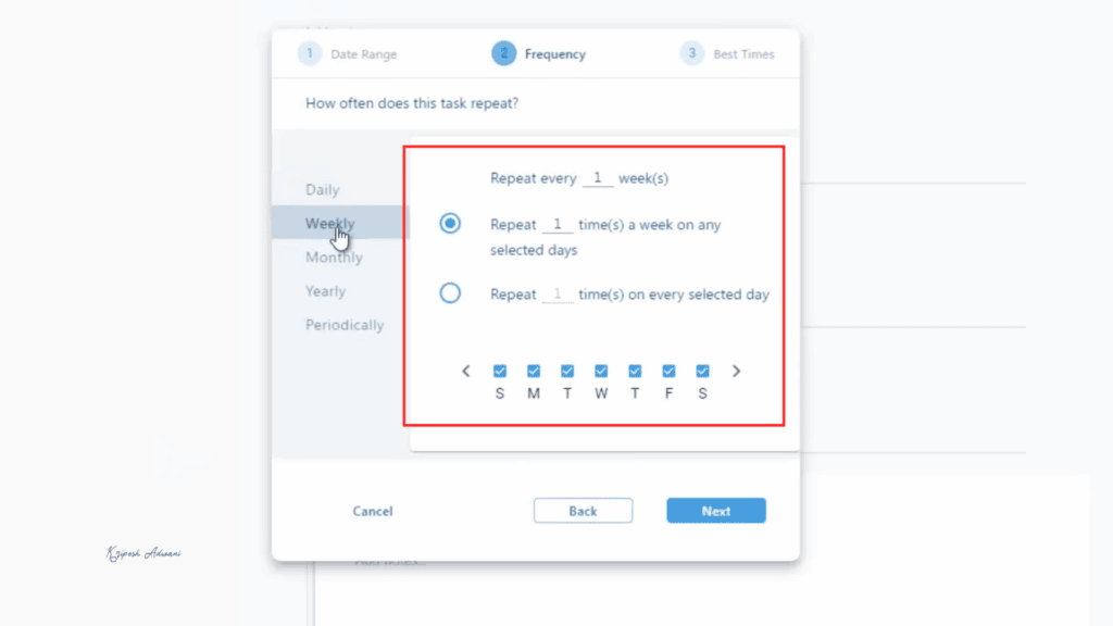 SkedPal habit tracker