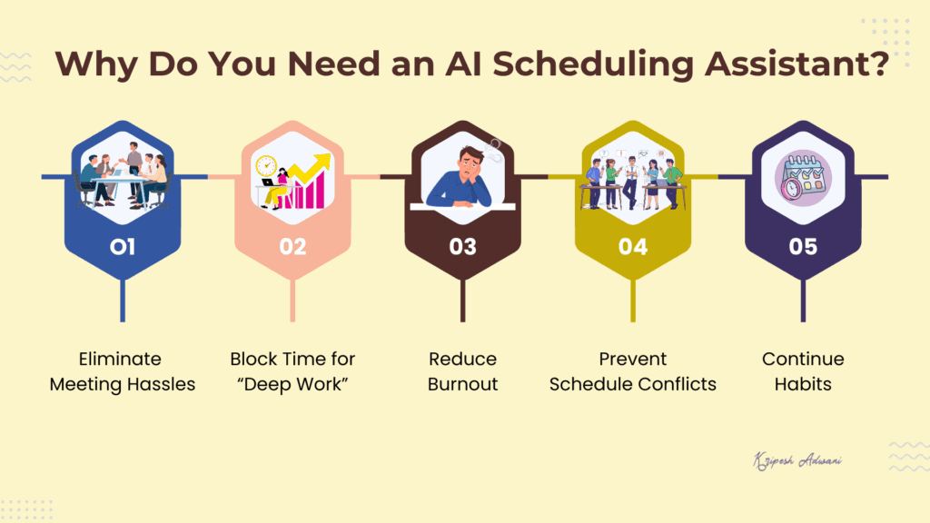 Why Do You Need an AI Scheduling Assistant