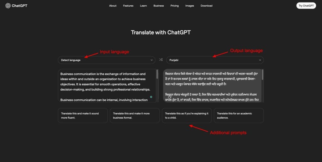 9 Best AI Translation Apps in 2026 (Tested for Accuracy & Speed) 2 ChatGPT Translate