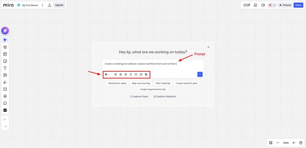 9 Best Mind Mapping Software Tools That Actually Save You Time (2026) 8 Miro - mind map creation options