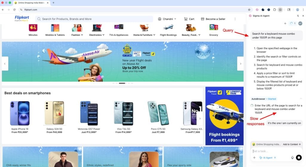 Sigma - eCommerce product search
