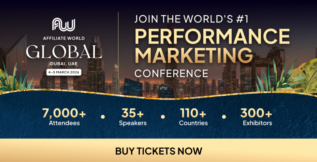 Affiliate World Dubai 2026 - banner
