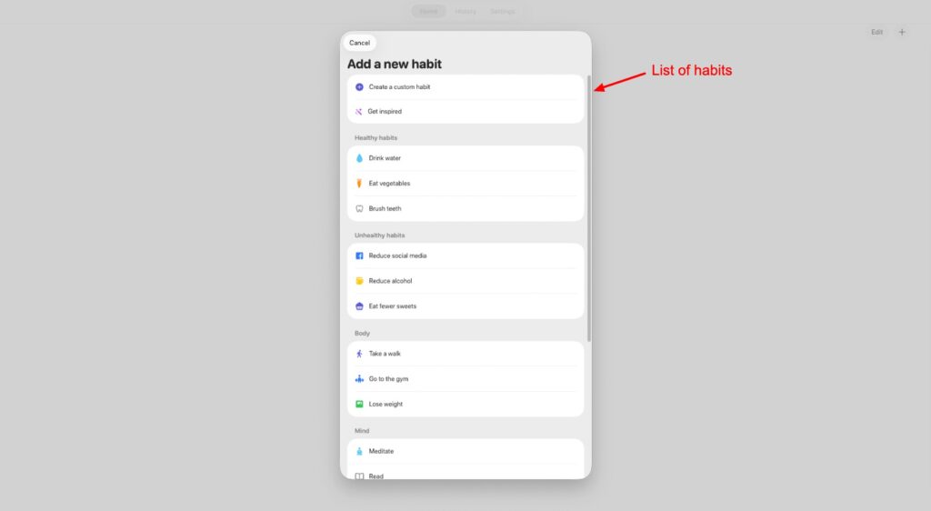 7 Best Habit Tracker Apps That Actually Work (Science-Backed Picks for 2026) 8 Awesome Habits - list of habits