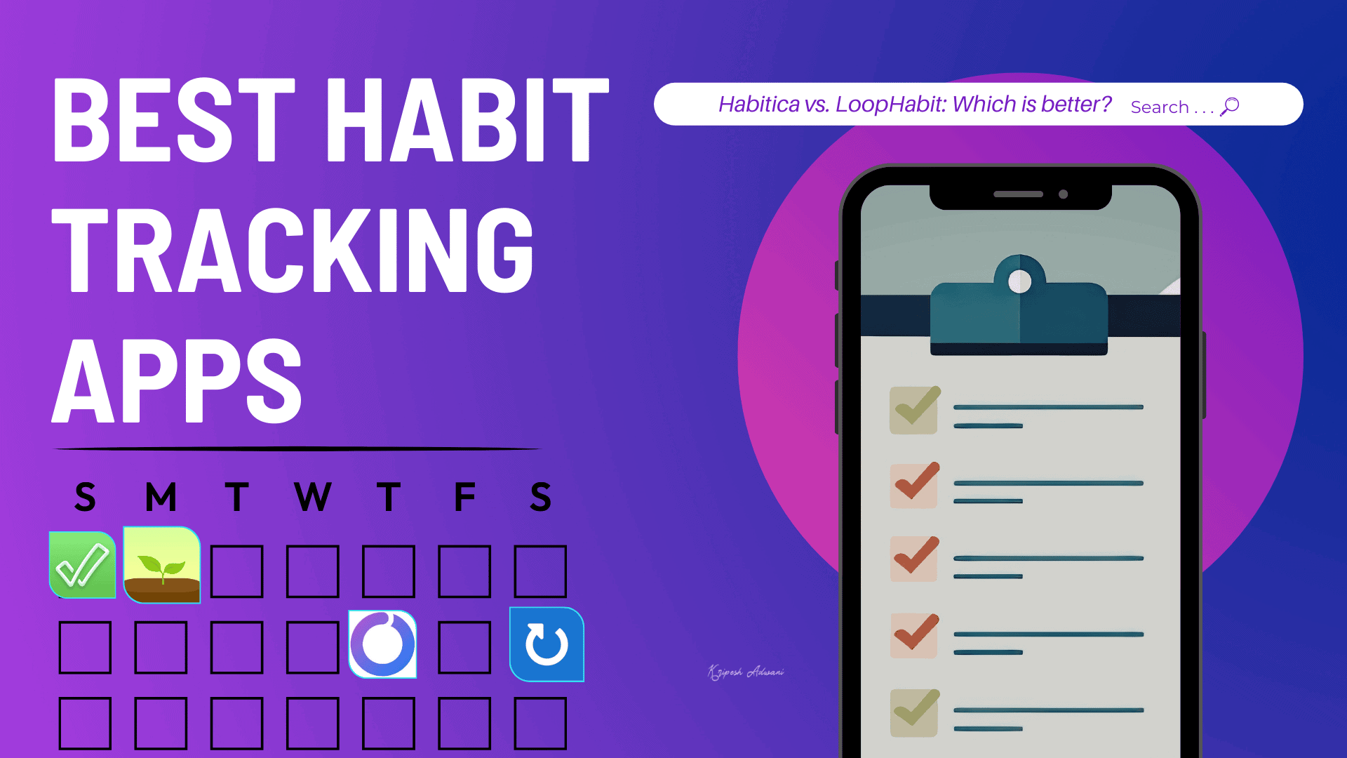 Home 2 best habit tracking apps