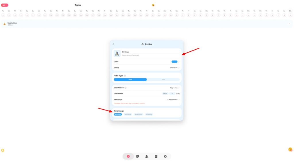 7 Best Habit Tracker Apps That Actually Work (Science-Backed Picks for 2026) 7 Creating a habit in Habit Tracker app