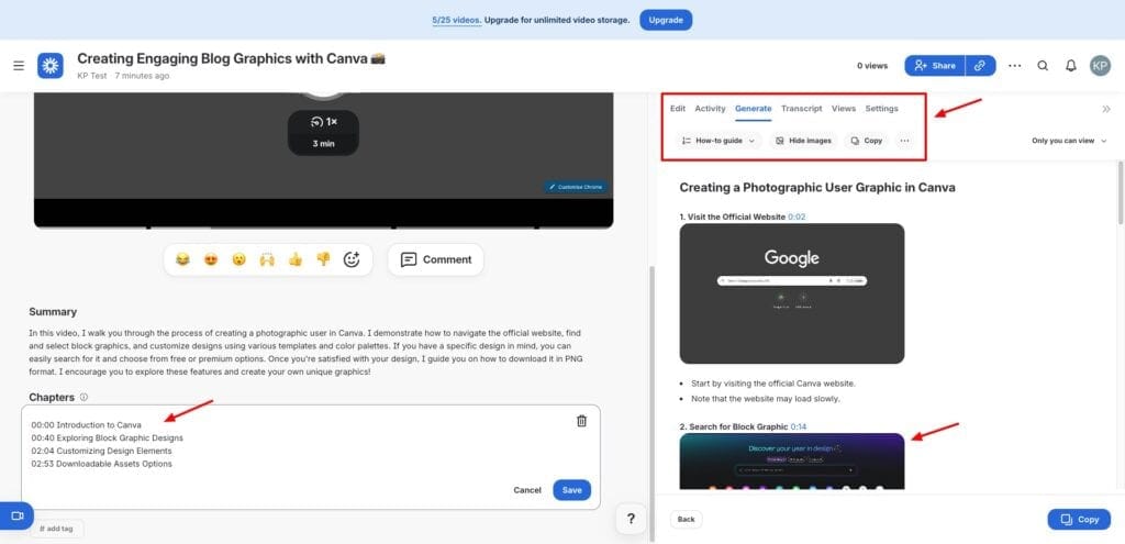 Loom - AI transcription
