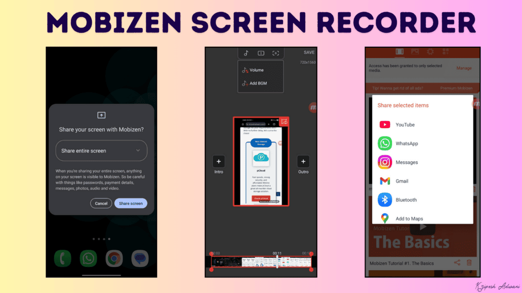 Mobizen Screen Recorder

