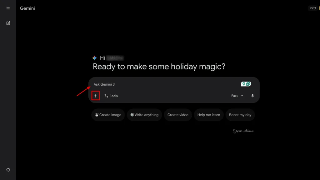 Step 1 Open Google Gemini app