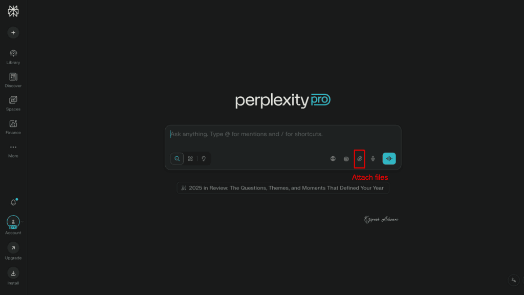 How to Reverse Image Search: Find Any Photo's Source in Seconds (2026 Methods) 38 Step 1 Open Perplexity Pro