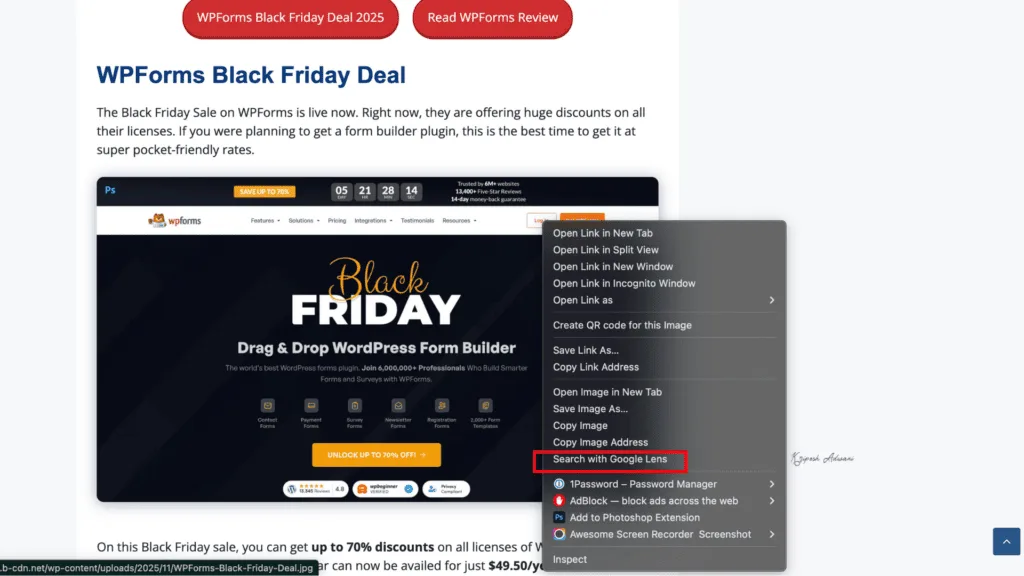 Step 2 Search image with Google Lens
