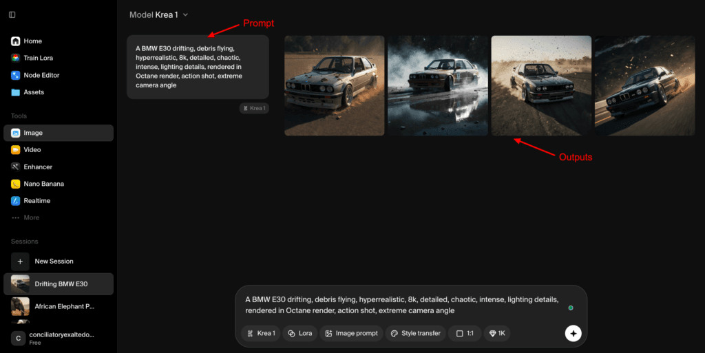 18 Best AI Apps for Beginners in 2026: Free Tools That Actually Work 2 Krea AI image generation