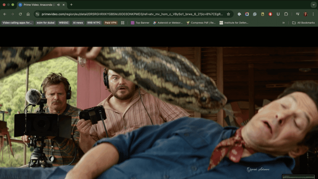 NymVPN Streaming- Amazon Prime
