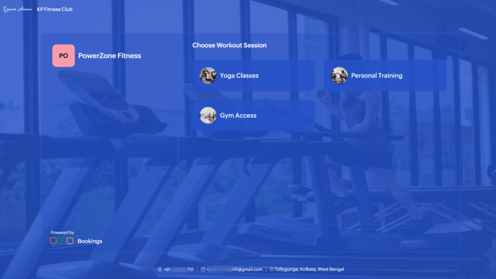 Zoho Booking booking website
