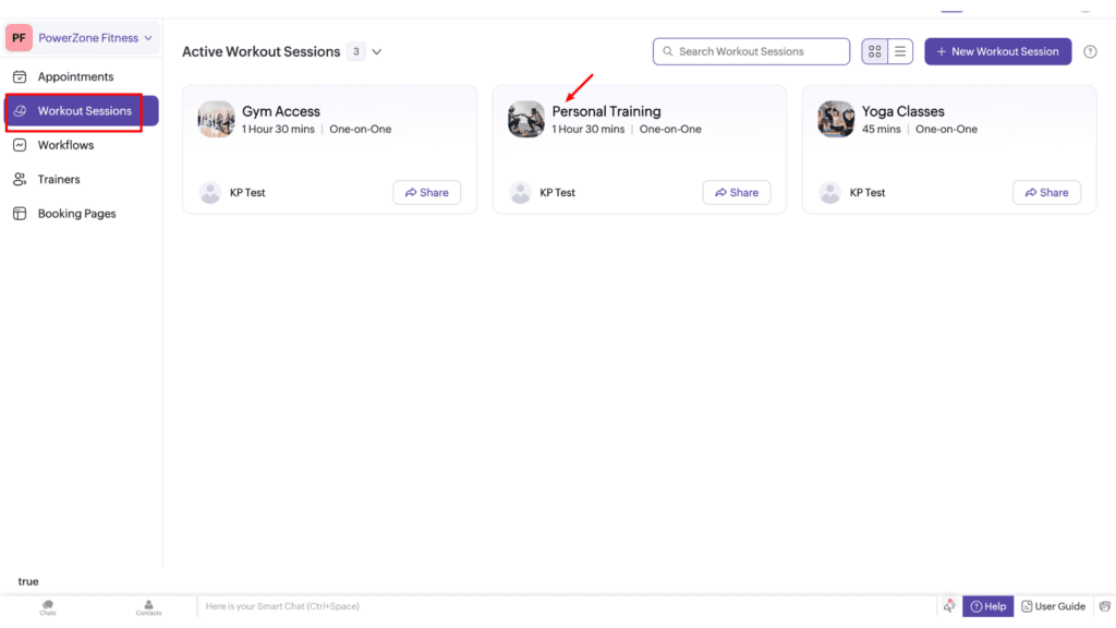 Zoho Booking services
