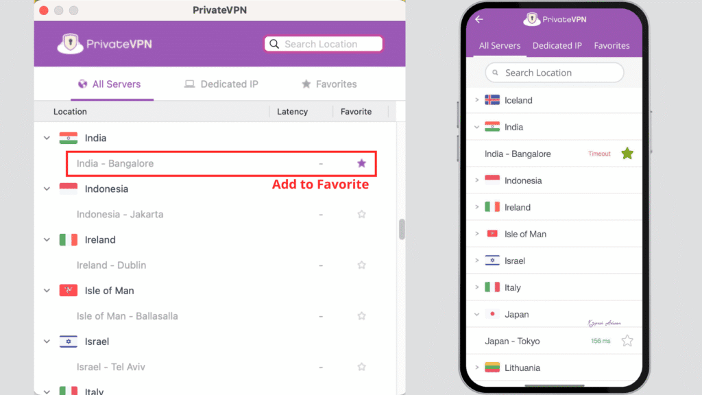PrivateVPN Review 2026: Speeds, Streaming & Hidden Drawbacks Exposed 4 PrivateVPN servers